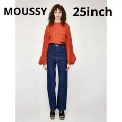 ◆美品◆ MOUSSY RETRO BLUE HW STRAIGHT 25インチ