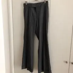 ストライプ スラックス