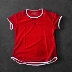 【入手困難】デサント 日本製 メッシュ Tシャツ 赤 M レトロ古着 Y2Kのサムネイル