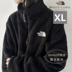 新品 ノースフェイス　コンフィアルファ フリース ジップアップ 黒　XL