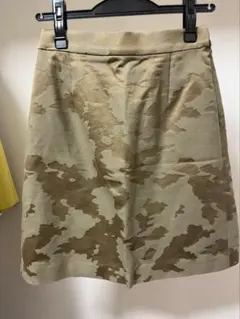 TOMORROWLAND collection 迷彩柄スカート カモフラ 36