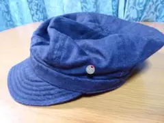 ゴートゥーハリウッド　キャスケット帽子 キッズ M52-24cm　麻　140Aのサムネイル