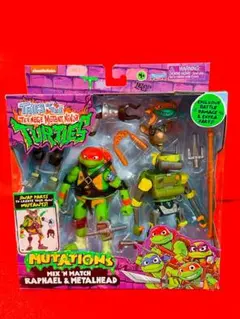 ニコロデオン タートルズ ミュータントパニック ラファエロ フィギュア セット