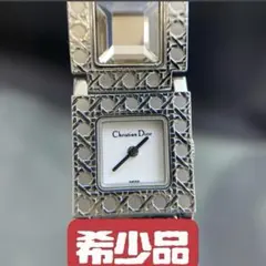 Christian Dior ミニパリジェンヌクロコダイル時計 替えベルト付き