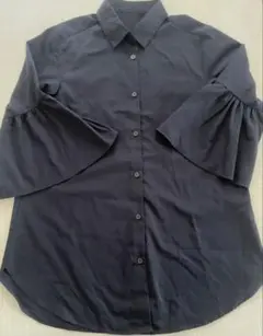 【24時間以内発送】チュニックシャツ　GU ネイビー