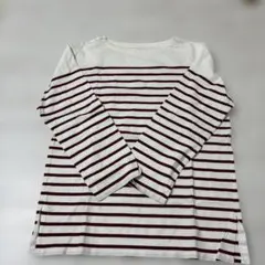 UNIQLO ストライプ 長袖Tシャツ L