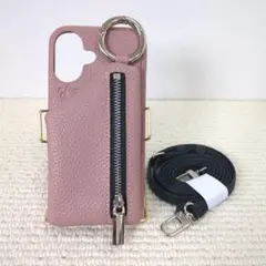 ajew iPhone 16 スマホケース　ピンクベージュ