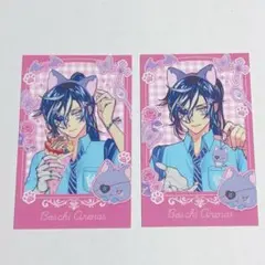 あくねこ テーマパークデート チェキ風カード ボスキ ④