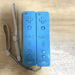 Wii 리모컨 블루 2 팩