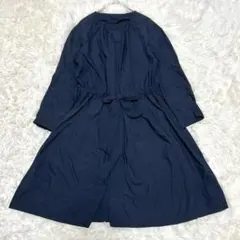 ネイビー トレンチコート