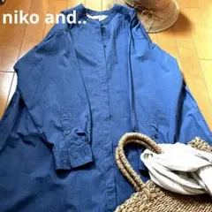 niko and. シャツワンピース