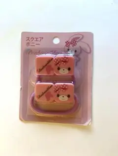 サンリオ　ぼんぼんりぼん　スクエアポニー　ヘアゴム　2016年