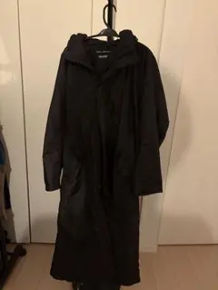 ISSEY MIYAKE MEN フード付き ブラックモッズコート 2026年最新】ISSEY MIYAKE カラー：ブラック系 メンズ モッズコートの