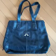 Kitamura キタムラ レザー ショルダーバッグ ブラック