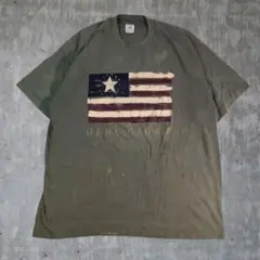 90s FRUIT OF THE LOOM 星条旗Tシャツ USA製 340