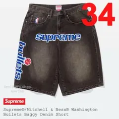 Supreme Baggy Denim Short 34 - メルカリ