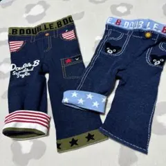 Double B キッズボトムス 100cm 2点セット　スパッツ