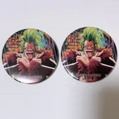 GEAR バルトロメオ 輩缶バッジ ワンピース ONEPIECE