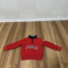 Polo Ralph Lauren 2/2T レッド トレーナー