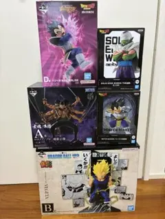 ドラゴンボール ワンピース フィギュア まとめ売り 5点セット 一番くじ