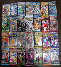 外*新様 ポケモンカード 絶版、希少あり 新品未開封バラパックまとめ売り