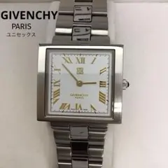 ❣️GIVENCHY ジバンシー❣️ユニセックス　スクエアクォーツ腕時計　スイス製 ❣️GIVENCHY ジバンシー❣️ユニセックス スクエアクォーツ腕時計