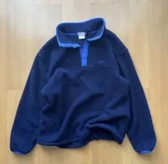 80s~90s L.L.Bean フリーススナップT プルオーバー