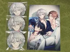 エイトリ 百目鬼潜 ビーズログ 缶バッジ ポストカード