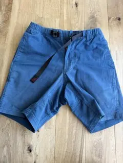 グラミチ　パンツ　ハーフパンツ　S 青色　紺色