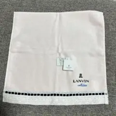 LANVIN en Bleu ハンカチ ピンク レースのサムネイル