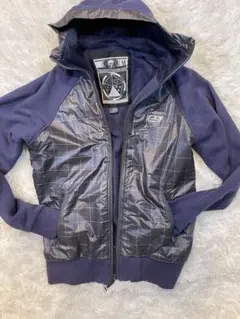 DIESEL パーカー 55 スポーツブルゾン ナイロン×コットン,パーカー