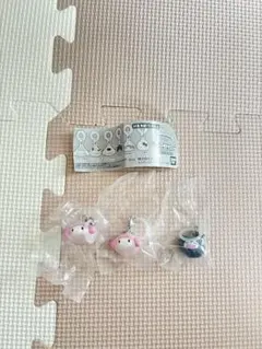 サンリオ　めじるしアクセサリー　なりきりまん　3個