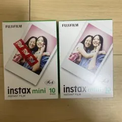 FUJIFILM instax mini インスタントフィルム 10枚×2パック