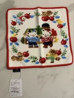 新品未使用　familiar ハンカチ　未使用品