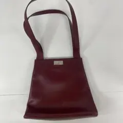 AIGNER 本革 ワインレッド トートバッグ C10