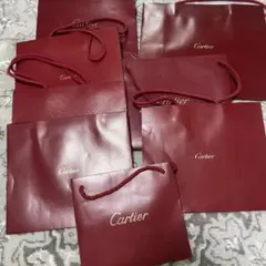 Cartier ショップ袋 ショッパー 8セットのサムネイル