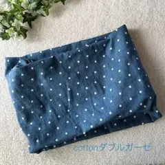 no.14o春夏スヌード♡水玉模様♡デニム風ドット柄♡紫外線対策、お洒落アイテム