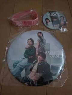 WHITEJAM　BIG缶バッジセット