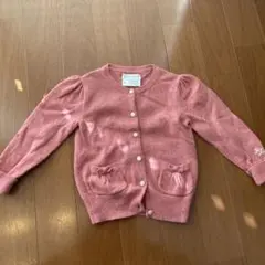 ラルフローレン　ガーディガン　ピンク　18M