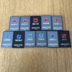 MINOLTA インテリジェントカード　各種のサムネイル