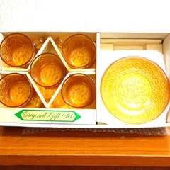 SOGA CHERRY ガラス小鉢 5客セット 箱付き 昭和レトロ - メルカリ