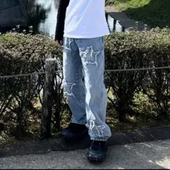 ストレートスターデニム メンズストリート 古着