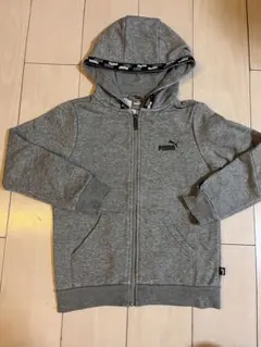 アディダス　adidas ジュニア　裏起毛　キッズ　パーカー　スウェット　140