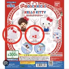 モンチッチ×ハローキティめじるしアクセサリー ケーキ3個セット