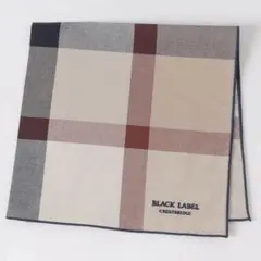 BLACK LABEL クレストブリッジチェックハンカチーフ