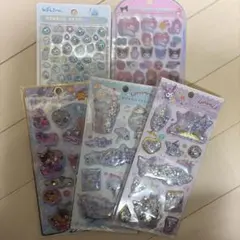 サンリオ　しずくちゃん　シールまとめ売り