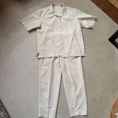 GU カジュアルスーツ 半袖シャツパンツ　上下セット