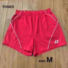 YONEX バドミントン テニスハーフパンツウェア レッドsize:M