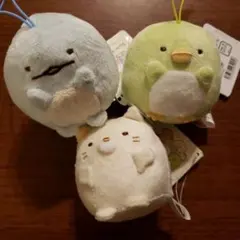 新品未使用 すみっこぐらし ぬいぐるみ ３個セット とかげ