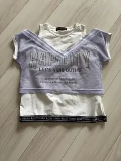 未使用(試着のみ)★女の子半袖Tシャツ